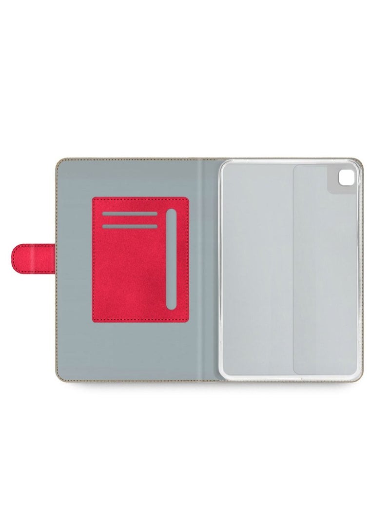 اوميكر حافظة جلدية ذكية عالية الجودة مع حامل مغناطيسي لهاتف Honor Pad X8 / Pad X8 Lite 9.7 بوصة 2022 أحمر - Image 5