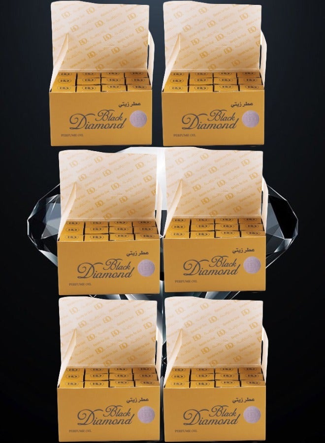 بانافع 72 قطع عطر بلاك دايموند زيتي 3 مل - Image 1
