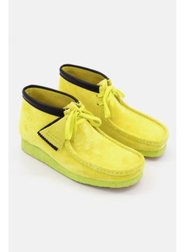 clarks Men Standard Wallabee Ankle Boots Yellow  - Image 1