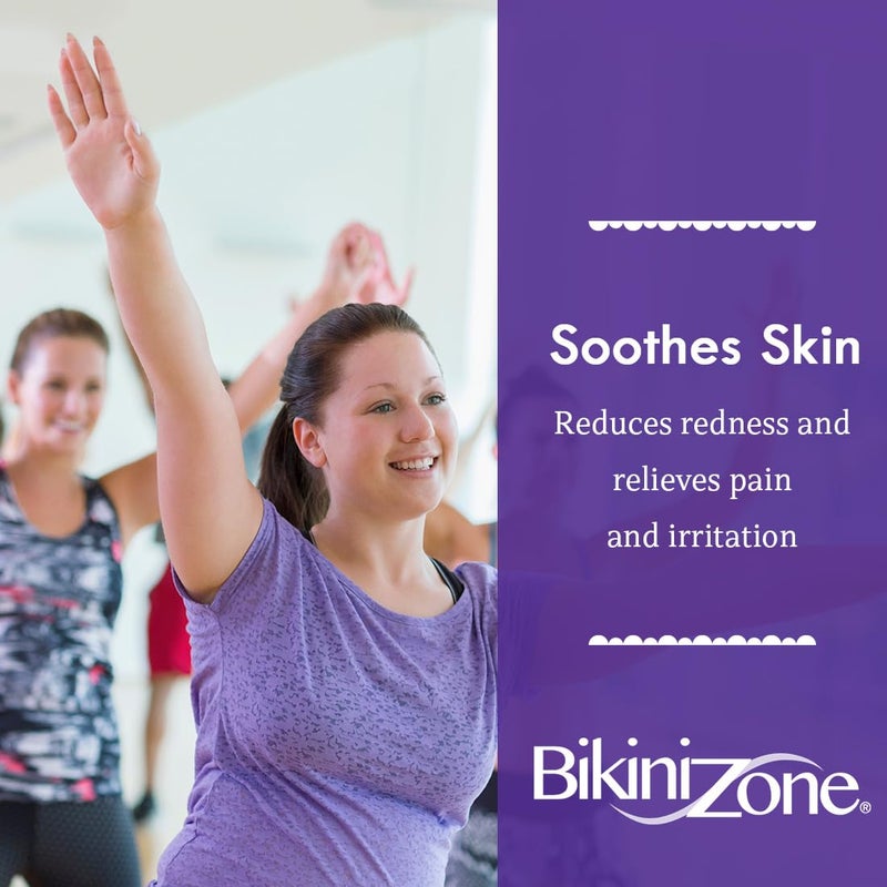 Bikini Zone Medicated After Shave CrÃ¨me with Soothing Lidocaine, 1 Oz, 2 Pack - Image 2
