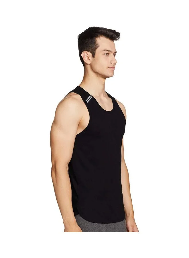 Jockey black Men Round Neck Tank Top MV06 for Men | Best Price UAE
