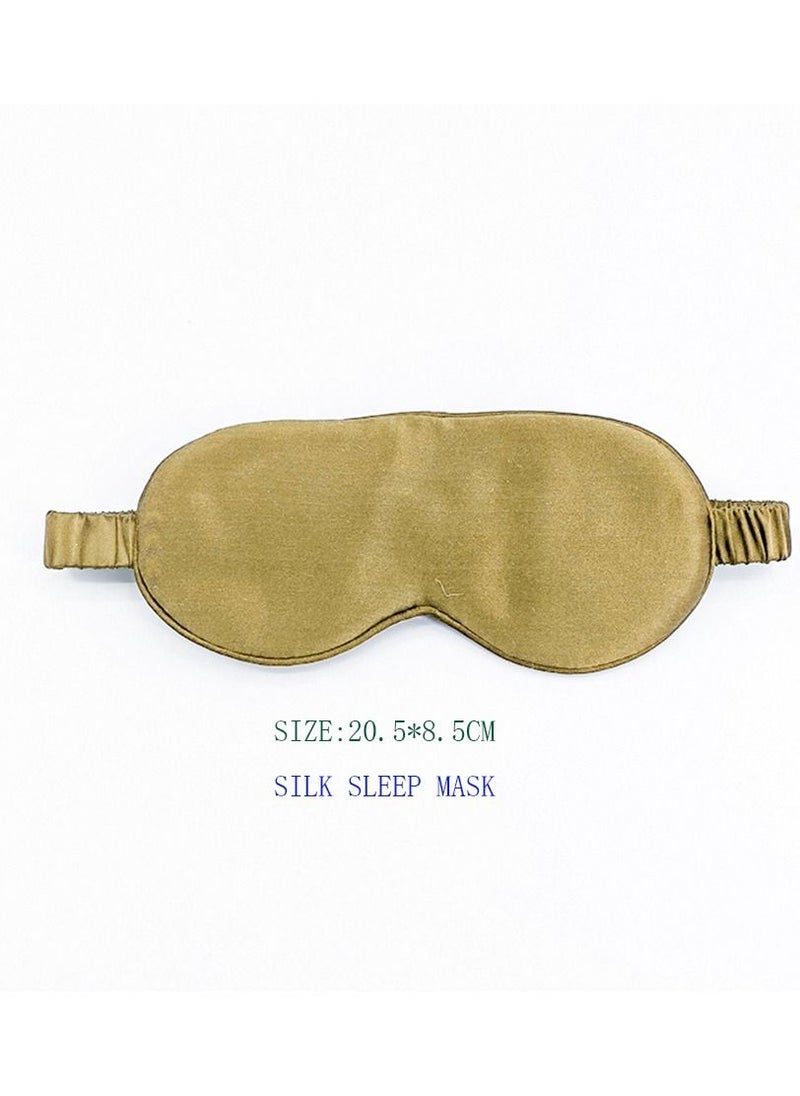 Lisesilk 4 Piece 100% Mulberry Silk Sleep Care Gift Box Sets Gold  - Image 4