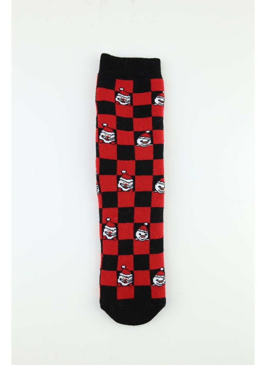 Bross Santa Claus Non-Slip Towel Kids Socks  - Image 5