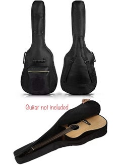ALAYSTAR New Premium Black Full Padded Waterproof Classical Acoustic Guitar Bag Holder – Heavy Duty Full Size Protective Foam Padded Back Case For Acoustic, Classical And Electrical Guitars  - Image 5