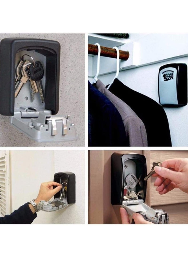 Key Storage LOCK Box Combination Key Safe - Wall Mounted - Image 5