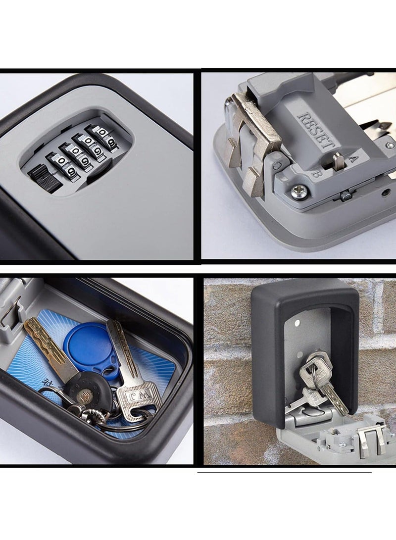 Key Storage LOCK Box Combination Key Safe - Wall Mounted - Image 3