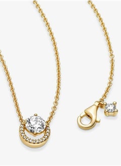 PANDORA Pandora Sparkling Round Halo Pendant Collier Necklace for Women  - Image 5