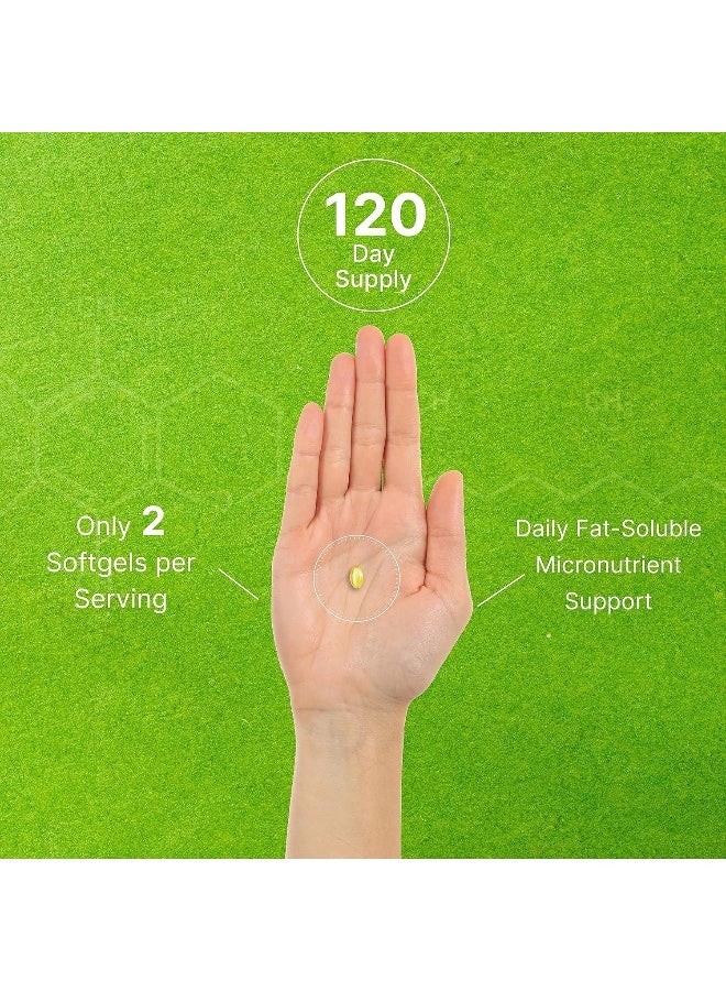 DEAL SUPPLEMENT مكملات فيتامين E، 1,000 وحدة دولية لكل حصة، 240 كبسولة لينة - Image 5