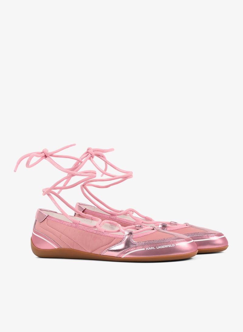 Karl Lagerfeld Altia Long Lace Ballerinas - Image 3