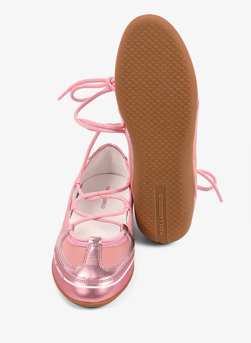 Karl Lagerfeld Altia Long Lace Ballerinas - Image 5