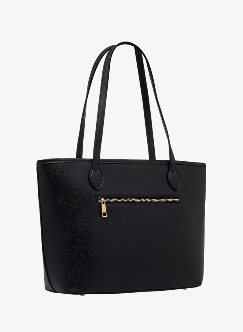 MISSY Monogram Print Tote Bag With Double Handle - Image 3