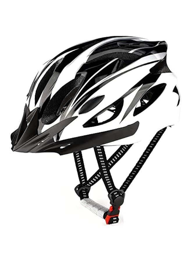 رينكس خوذة دراجة للالغي، خوذة دراجة خفيفة الوز، خوذة ركو الدراجات الية والطرق قالة للتعديل، 18 فتحة مع حزام قال للتعديل وقاع قال للفصل للرجال والساء - Image 1