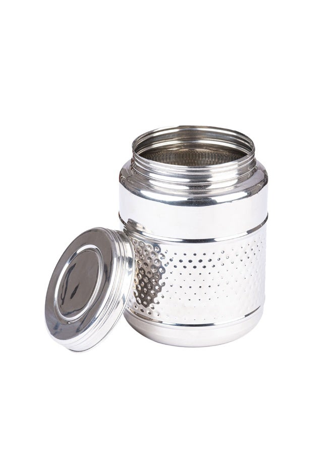 Stainless Steel Dotted Jar - Alrimaya - Image 1