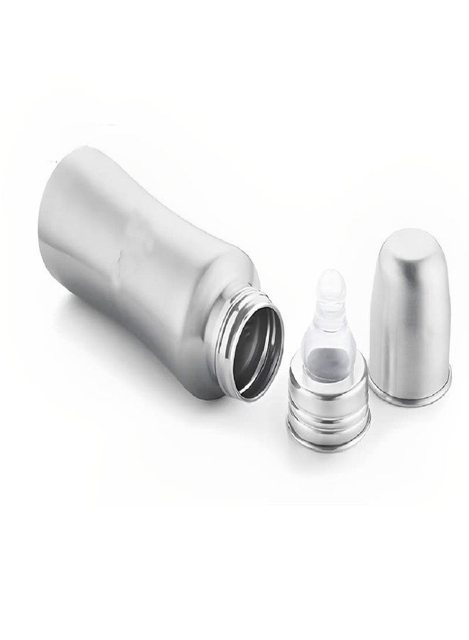 RB POINT Pack Of 2 Stainless Steel Baby Feeding Bottle,Milk Feeding,Water Feeding 240 Ml Easy To Hold Bottle For Kids Babies Light Weight - Image 5