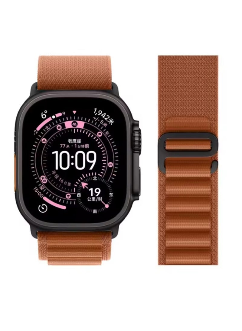 Apple Watch Alpine Loop Band for Apple Watch Ultra 3 | 2 | 1, 49mm/45mm/44mm/42mm Soft Nylon Woven Sport Strap Compatible with iWatch Series 11/10/9/8/7/6/5/4/3/2/1 - Image 1