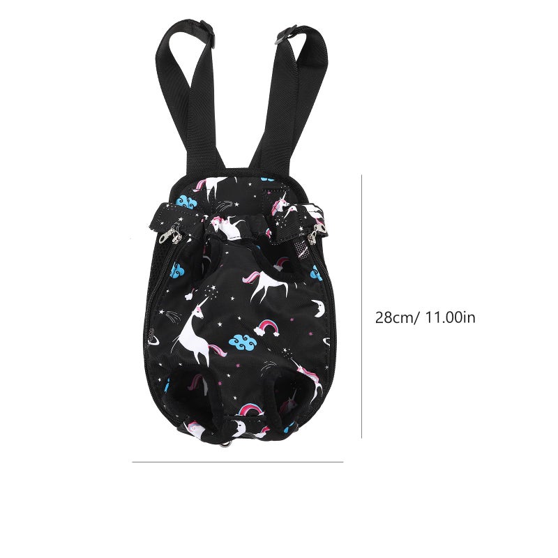 Canvas Pet Carrier Backpack Portable Breathable Double Shoulder For Outdoor Travel Hiking Dogs Cats - Image 3