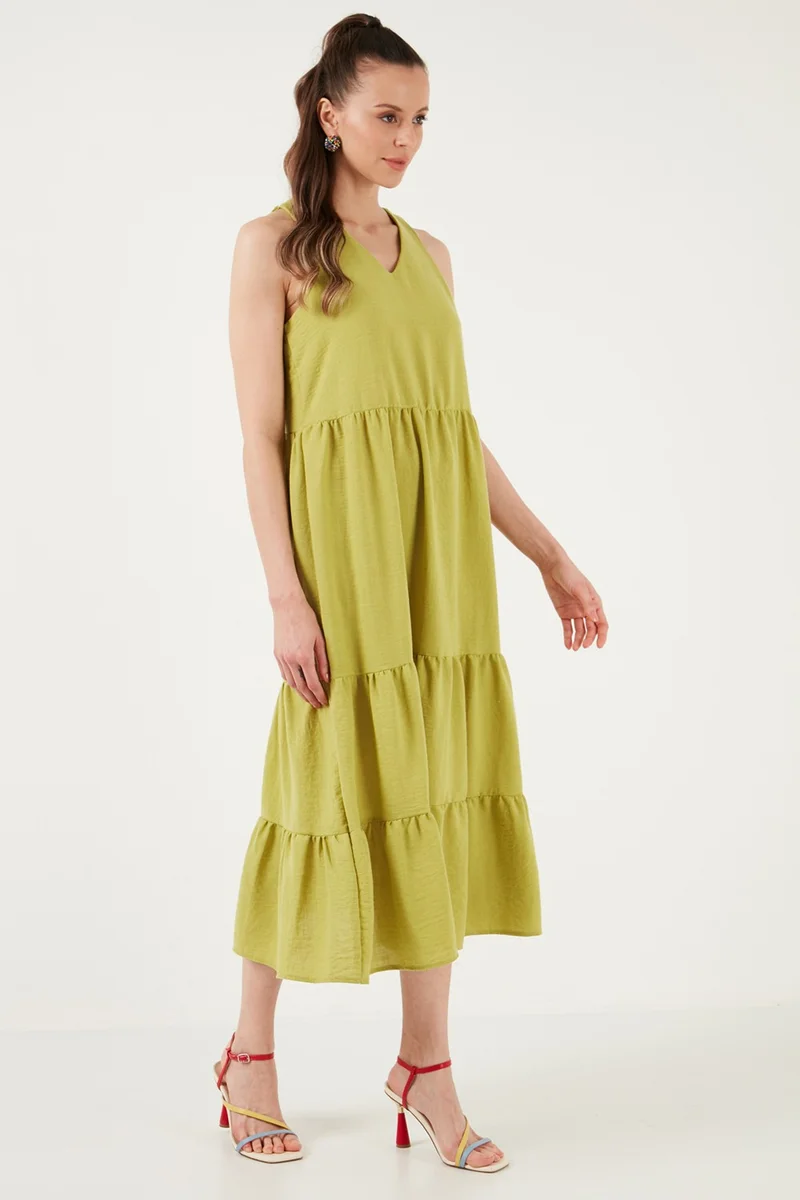 Lela Tiered Sleeveless Dress