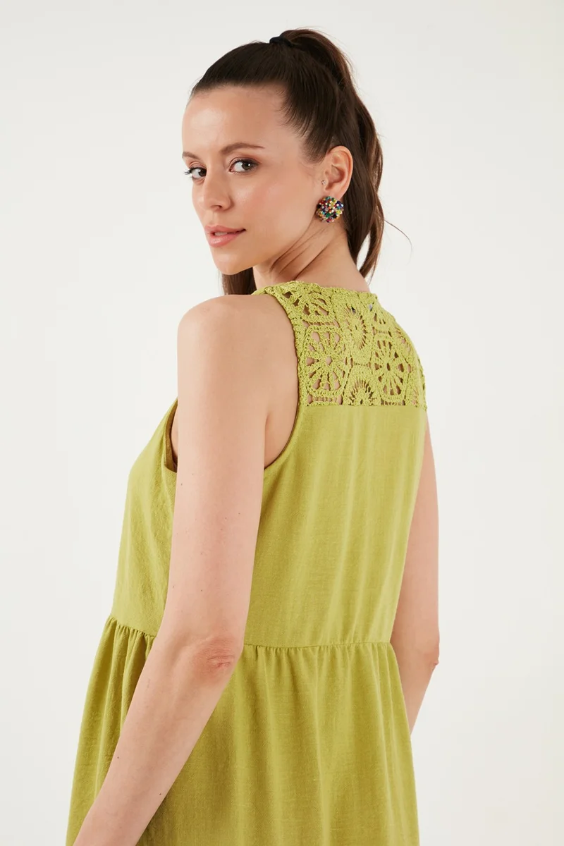 Lela Tiered Sleeveless Dress