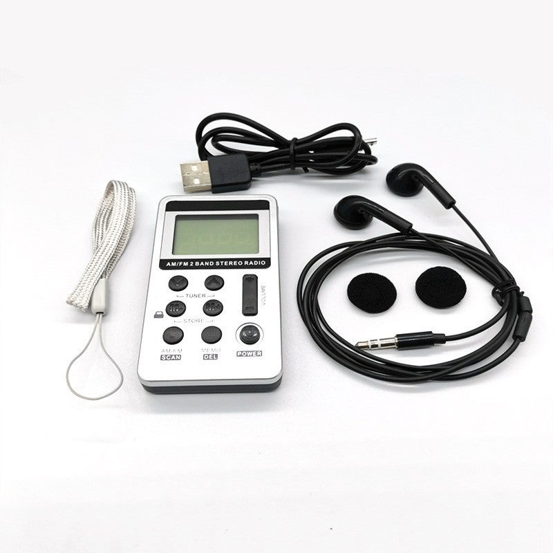 Portable Mini Fm/Am Two-Band Radio Lithium Battery Powered Fm Tuning Medium Wave 103 Radio - Image 4