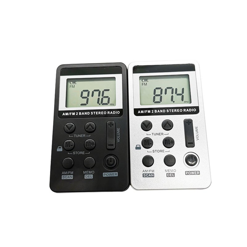 Portable Mini Fm/Am Two-Band Radio Lithium Battery Powered Fm Tuning Medium Wave 103 Radio - Image 3
