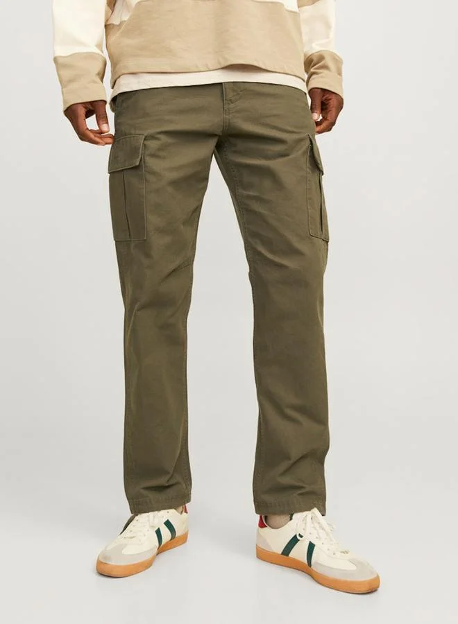 JACK & JONES Olive Barkley Cargo Pants