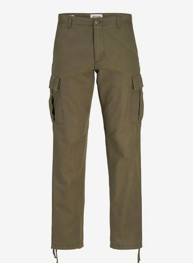 JACK & JONES Olive Barkley Cargo Pants