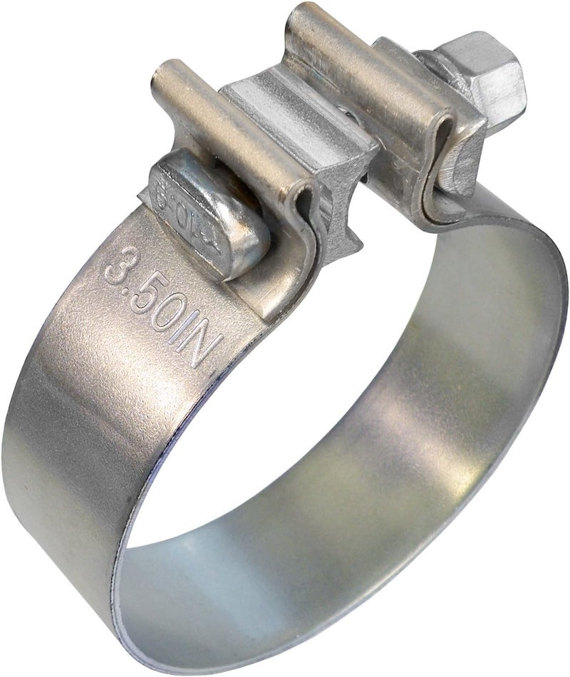ROADFORMER Narrow Band Clamp Aluminized 3.5" REC35NBA - Image 1
