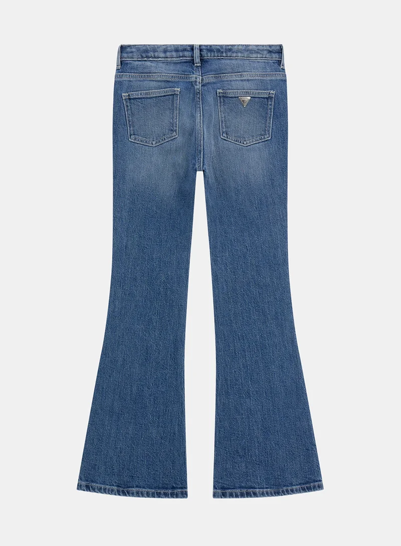 جس Kids Flared Jeans