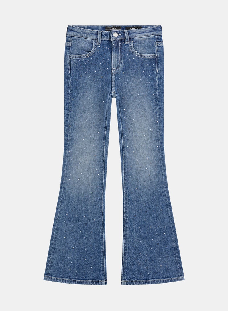 جس جينز بناتي واسع - Image 1