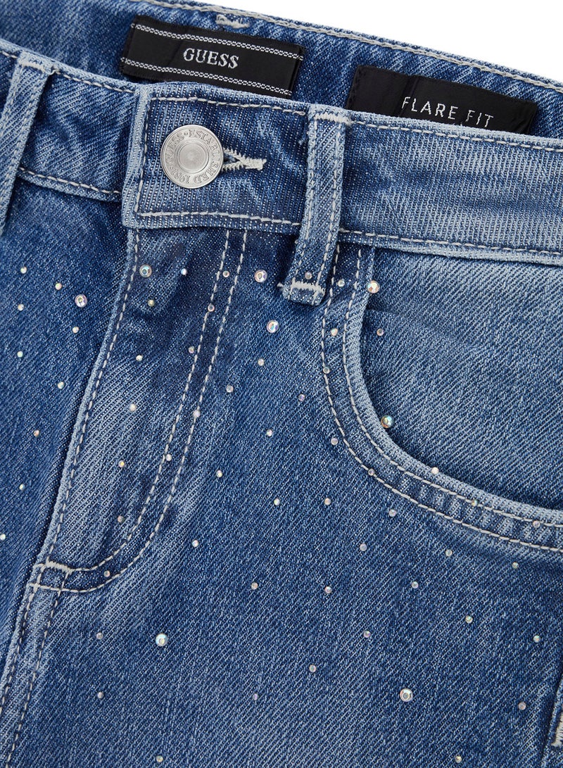 جس جينز بناتي واسع - Image 3