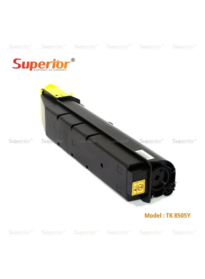 SOS Superior Superior Kyocera TK-8505Y Yellow Toner Cartridge – For TASKalfa 4550ci / 5550ci / 4551ci / 5551ci - Image 3