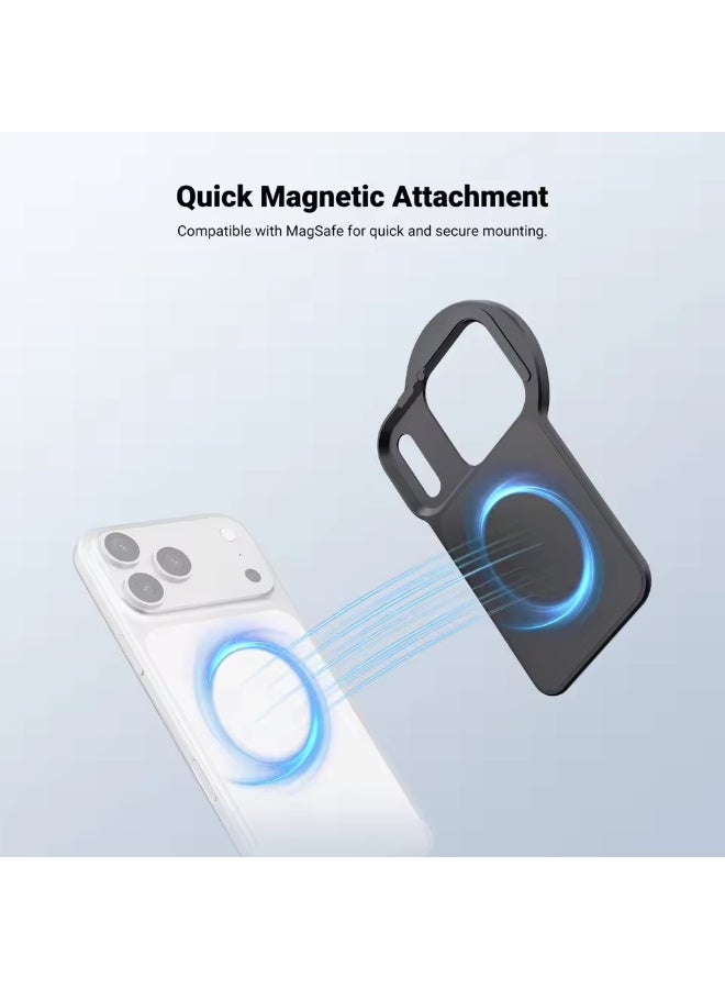 NEEWER 6.9 Inch MagSafe Magnetic Lens Filter Holder with CPL Anti-Reflective Filter Kit, Compatible iPhone 12 13 14 15 16 17 Pro Max / iPhone 14 15 16 Plus - Image 4