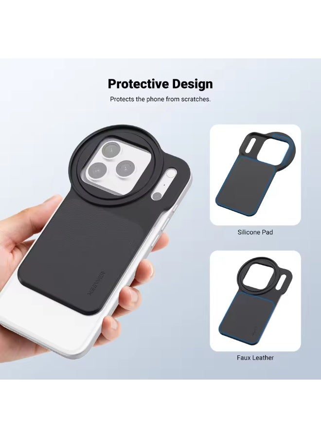 NEEWER 6.9 Inch MagSafe Magnetic Lens Filter Holder with CPL Anti-Reflective Filter Kit, Compatible iPhone 12 13 14 15 16 17 Pro Max / iPhone 14 15 16 Plus - Image 2