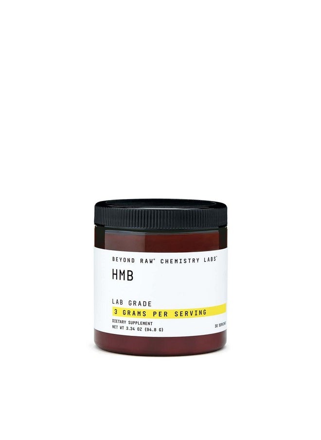 BEYOND RAW - Chemistry Labs Hmb Powder  ; Increase Performance ; 30 Servings - Image 1