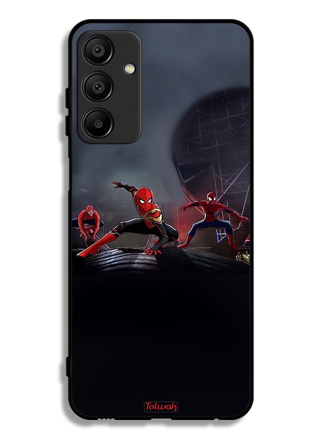 Tolwak Samsung Galaxy A15 5G Protective Case Cover Three Spiders - Image 1