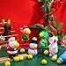 Zubebe 10 Pieces Christmas Toys Shooter Ball Foam Toy with Shoot Foam Balls Up to 20 Feet for Kids Outdoor Indoor Play Christmas Party Supplies Vivid Style - Image 4