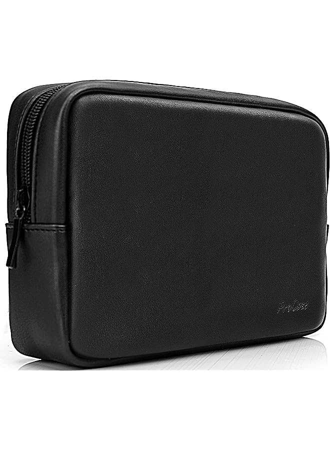 Procases Accessories Bag Organizer Power Bank Case, Electronics Accessory Travel Gear Organize Case, Cable Management Hard Drive Bag -Black - Image 1