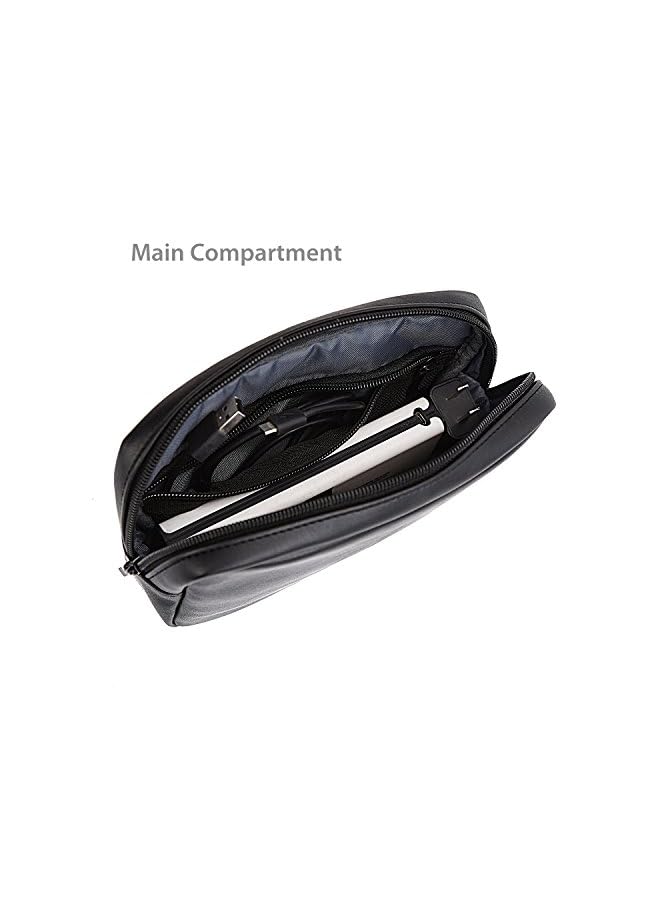 Procases Accessories Bag Organizer Power Bank Case, Electronics Accessory Travel Gear Organize Case, Cable Management Hard Drive Bag -Black - Image 3