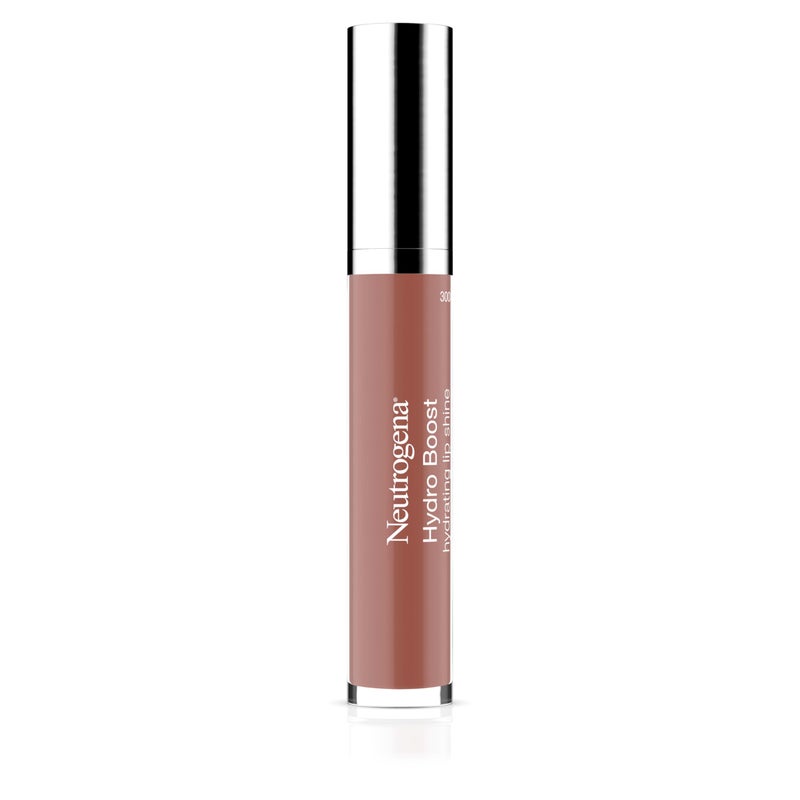 Neutrogena Hydro Boost Moisturizing Lip Gloss, Hydrating Non-Stick and Non-Drying Luminous Tinted Lip Shine with Hyaluronic Acid to Soften and Condition Lips, 27 Almond Nude Color, 0.10 oz - Image 3