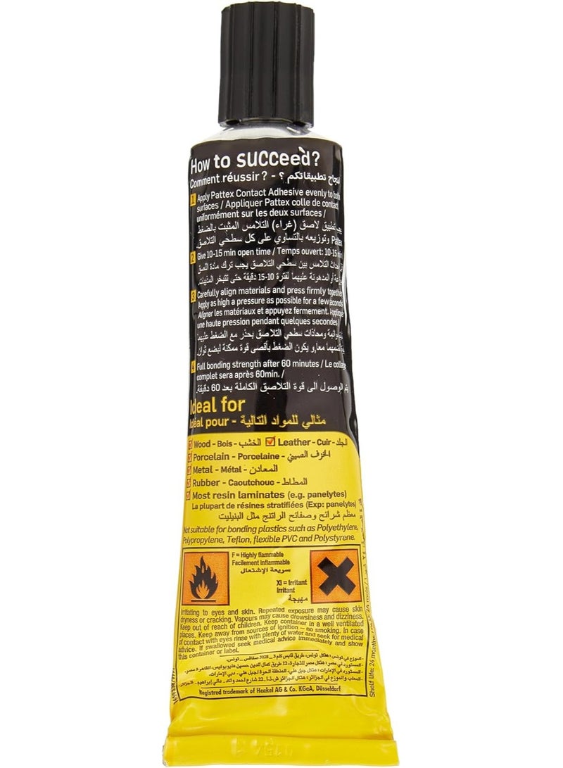 Pattex Pack of 3 Pattex Clear Glue for Wood, Metal and Leather 50g - Image 3