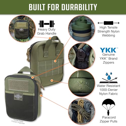 Maxpedition Gear Beefy Pocket Organizer, OD Green - Image 3
