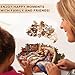 Jigfoxy Wooden Puzzles for Adults House of Mice Wood Puzzles Adult Unique Animal Shape Wooden Jigsaw Puzzles for Adults Birthday Gifts for Puzzle Lovers Family Friend L134 128in270pcs - Image 4