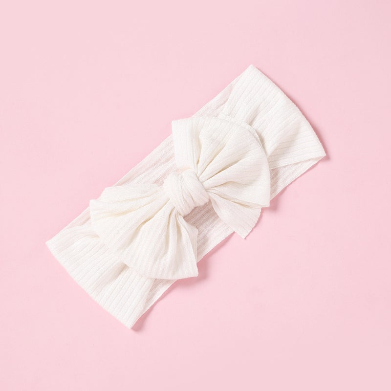 Generic European and American children's hair accessories bow headdress baby hair band handmade pit Guard Door baby headband in stock wholesale  - Image 5