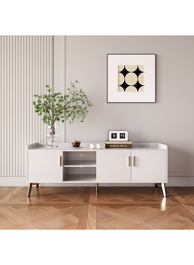 Home Box Shenal Sintered Stone TV Unit For TVs Up To 65 Inches 40 x 55 x 150 cm  - Image 2