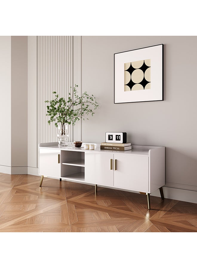 Home Box Shenal Sintered Stone TV Unit For TVs Up To 65 Inches 40 x 55 x 150 cm  - Image 1
