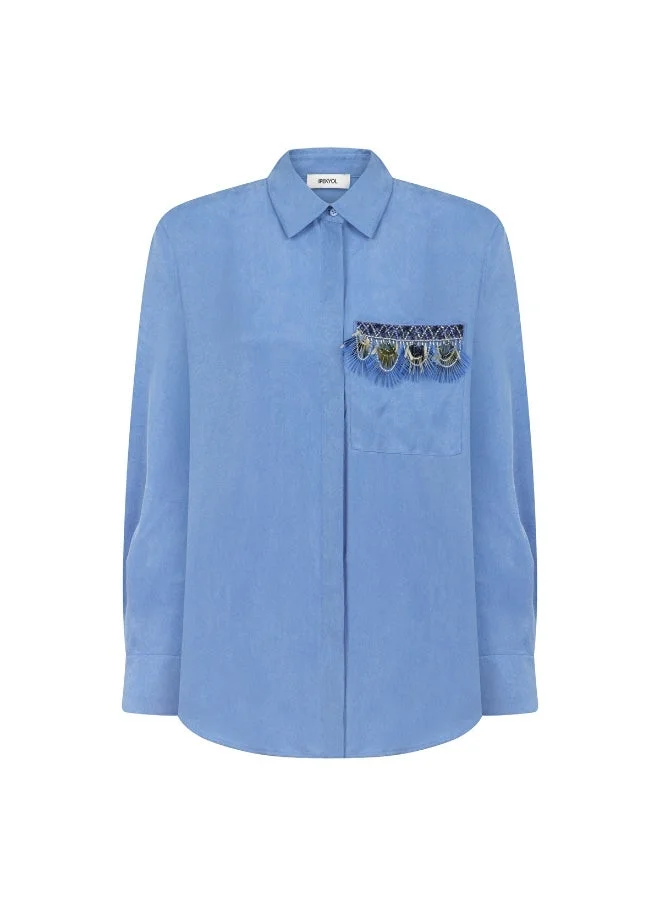 ابيكول قميص مطرز