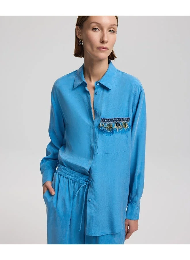 ابيكول قميص مطرز