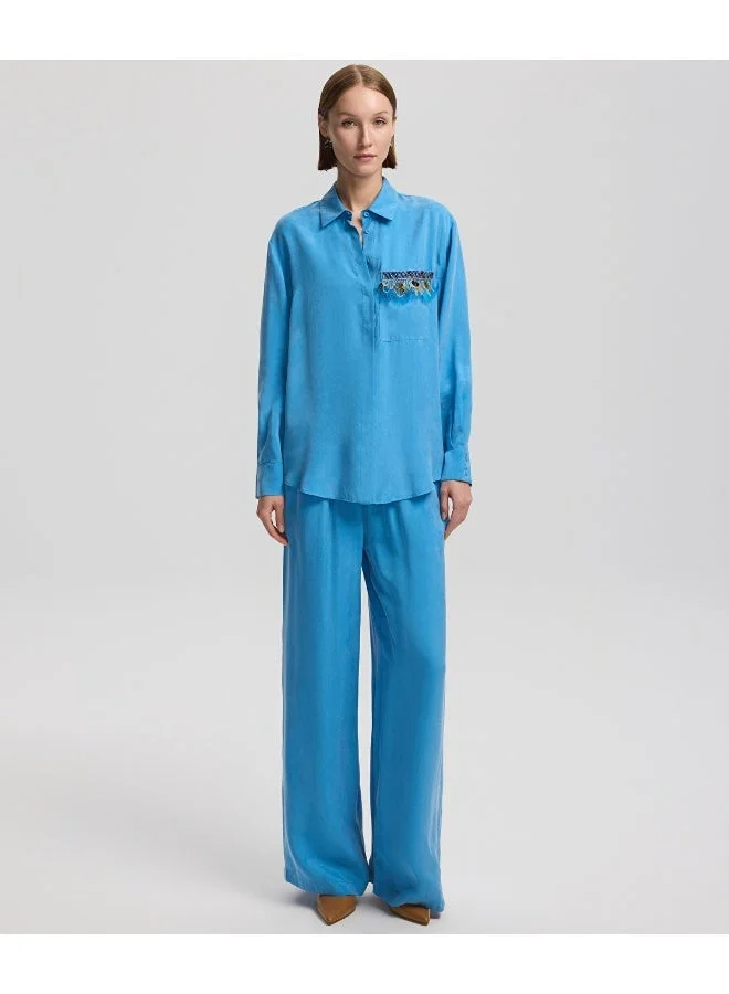 Ipekyol Relaxed Fit Embroidered Shirt