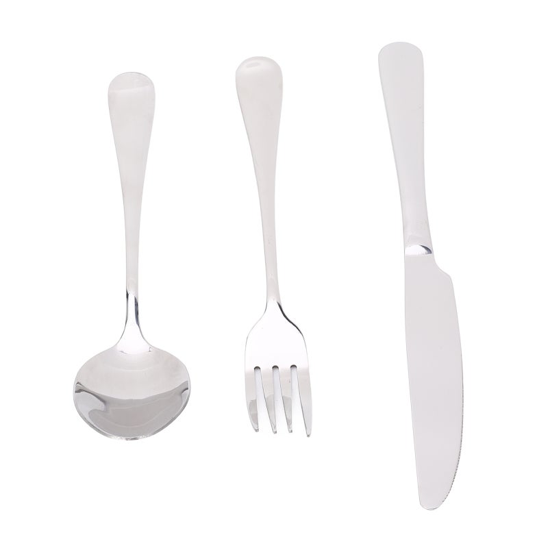 Stainless Steel Cutlery Set: 304 Food Grade, Matte Handle, Dishwasher Safe - Rust Proof, Wear Resistant Tableware for Home, Hotel, Restaurant, Gift Occasions - Image 1