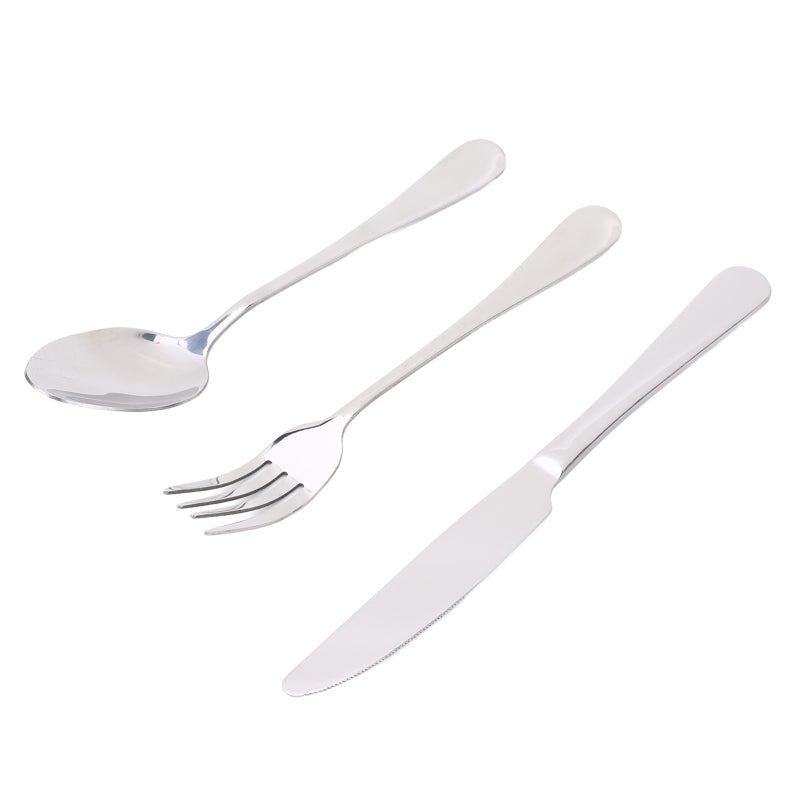 Stainless Steel Cutlery Set: 304 Food Grade, Matte Handle, Dishwasher Safe - Rust Proof, Wear Resistant Tableware for Home, Hotel, Restaurant, Gift Occasions - Image 3